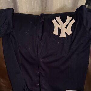Men's Navy Blue New York Yankees Jersey